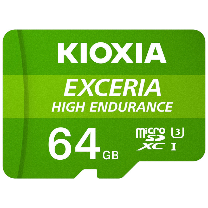 Kioxia Exceria High Endurance flash-muisti 64 GB MicroSDXC UHS-I Luokka 10