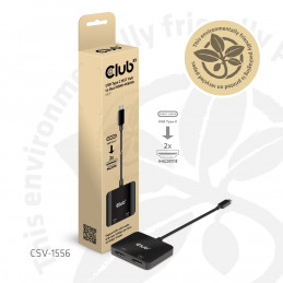 CLUB3D CSV-1556 videohaaroitin 2x HDMI