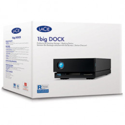 LaCie 1big Dock ulkoinen kovalevy 18000 GB Musta