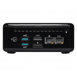 Asrock NUC BOX-1165G7 0.6L kokoinen PC Musta i7-1165G7 4,7 GHz