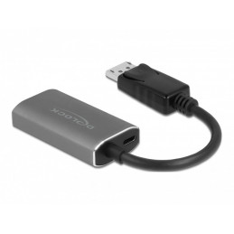 DeLOCK 63118 videokaapeli-adapteri 0,2 m DisplayPort HDMI-tyyppi A (vakio) Harmaa