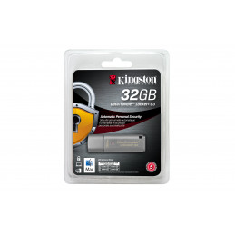 Kingston Technology DataTraveler Locker+ G3 32GB USB-muisti USB A-tyyppi 3.2 Gen 1 (3.1 Gen 1) Hopea