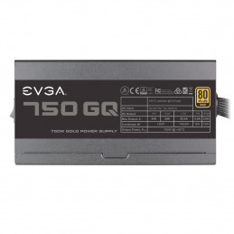 EVGA 750 GQ virtalähdeyksikkö 750 W 20+4 pin ATX ATX Musta