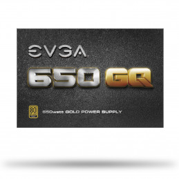 EVGA 650 GQ virtalähdeyksikkö 650 W 24-pin ATX ATX Musta