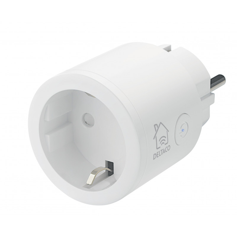 Deltaco SH-P01 smart plug 2400 W Koti Valkoinen