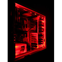 NZXT CB-LED10-RD tietokonekotelon osa Universaali Tietokonekotelon valaisupakkaus