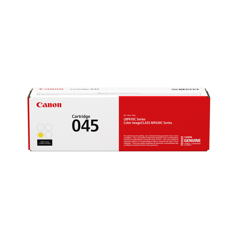 Canon 045 värikasetti 1 kpl Alkuperäinen Keltainen