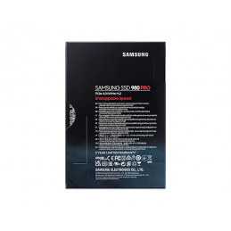 Samsung MZ-V8P2T0BW SSD-massamuisti M.2 2000 GB PCI Express 4.0 V-NAND MLC NVMe