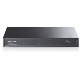 TP-LINK TL-SG2008 Hallittu Gigabit Ethernet (10 100 1000) Musta