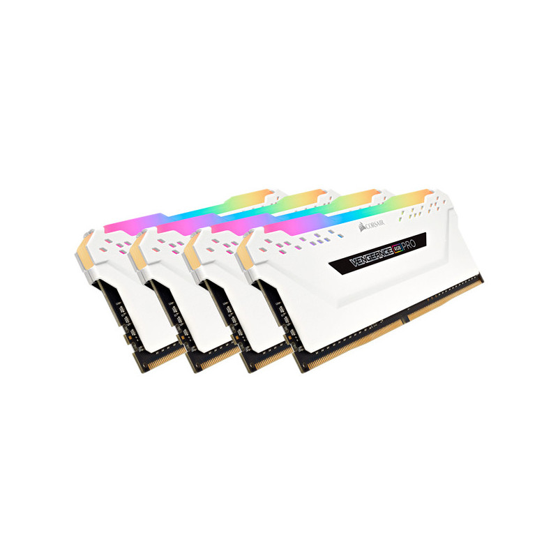Corsair Vengeance CMW32GX4M4C3200C16W muistimoduuli 32 GB 4 x 8 GB DDR4 3200 MHz