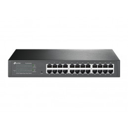 TP-LINK TL-SG1024DE Hallittu L2 Gigabit Ethernet (10 100 1000) Musta