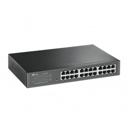 TP-LINK TL-SG1024DE Hallittu L2 Gigabit Ethernet (10 100 1000) Musta