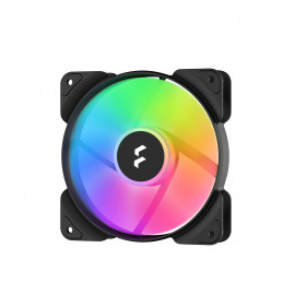 Fractal Design Aspect 12 RGB PWM Tietokonekotelo Tuuletin 12 cm Musta 1 kpl