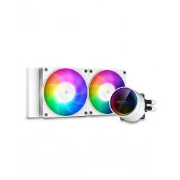DeepCool CASTLE 240EX A-RGB WH tietokoneen nestejäähdytin