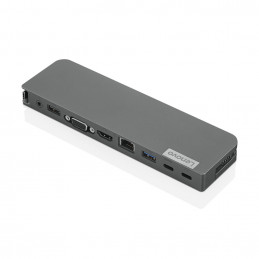 Lenovo USB-C Mini Dock Langallinen USB 3.2 Gen 1 (3.1 Gen 1) Type-C Harmaa