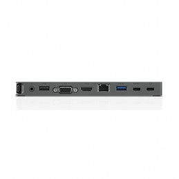 Lenovo USB-C Mini Dock Langallinen USB 3.2 Gen 1 (3.1 Gen 1) Type-C Harmaa