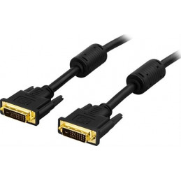 DELTACO DVI Single Link monitorikaapeli DVI-D 18+1-pin...