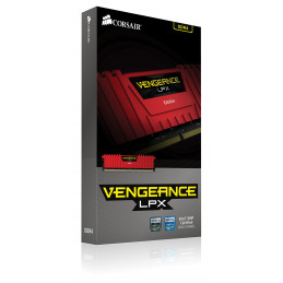 Corsair Vengeance LPX CMK16GX4M4B3000C15R muistimoduuli 16 GB 4 x 4 GB DDR4 3000 MHz