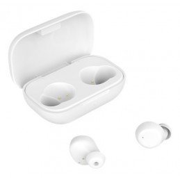 Deltaco TWS-111 kuulokkeet ja kuulokemikrofoni True Wireless Stereo (TWS) In-ear Musiikki Bluetooth Valkoinen