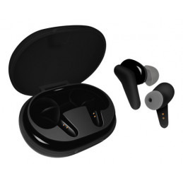 Deltaco TWS-1113 kuulokkeet ja kuulokemikrofoni True Wireless Stereo (TWS) In-ear Musiikki Bluetooth Musta