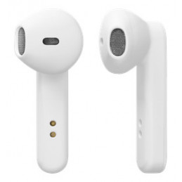 Deltaco TWS-105 kuulokkeet ja kuulokemikrofoni True Wireless Stereo (TWS) In-ear Musiikki Bluetooth Valkoinen
