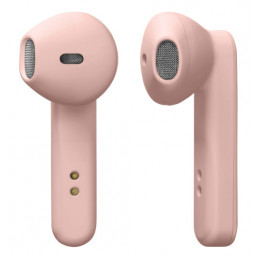 Deltaco TWS-106 kuulokkeet ja kuulokemikrofoni True Wireless Stereo (TWS) In-ear Musiikki Bluetooth Vaaleanpunainen