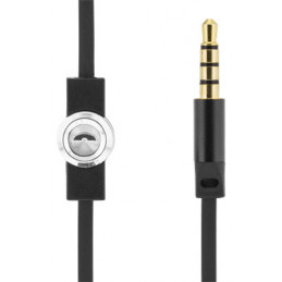Deltaco HL-W109 kuulokkeet ja kuulokemikrofoni Langallinen In-ear Musiikki Musta