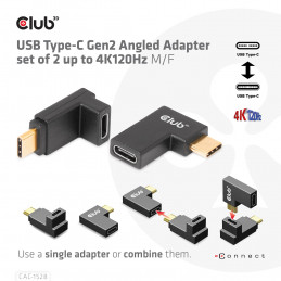 CLUB3D CAC-1528 USB-kaapeli USB 3.2 Gen 2 (3.1 Gen 2) USB C