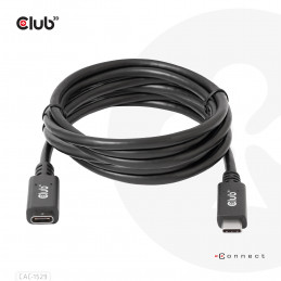 CLUB3D CAC-1529 USB-kaapeli 2 m