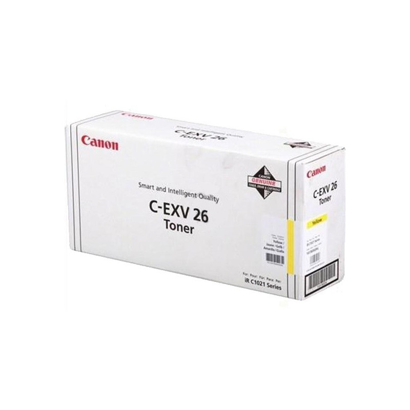 Canon C-EXV 26 värikasetti Alkuperäinen Keltainen