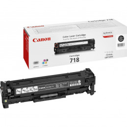Canon CRG-718 Bk värikasetti 1 kpl Alkuperäinen Musta