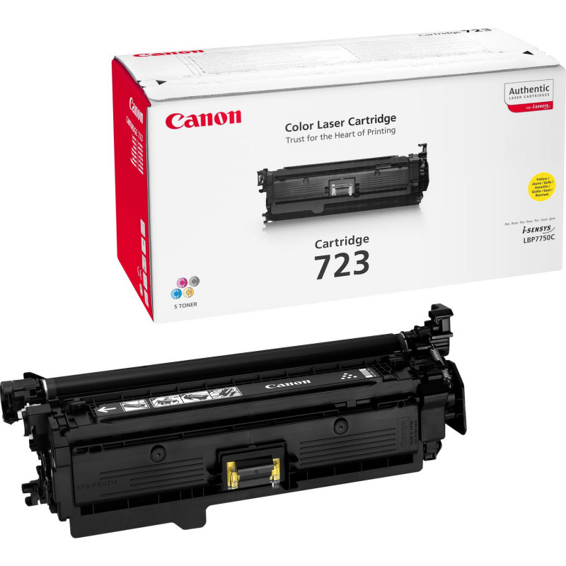 Canon 723Y värikasetti 1 kpl Alkuperäinen Keltainen