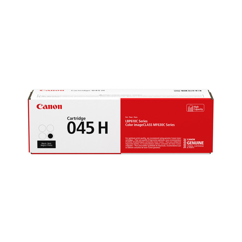 Canon 045 H värikasetti 1 kpl Alkuperäinen Musta