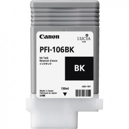 Canon PFI-106 BK mustekasetti 1 kpl Alkuperäinen Valokuva musta