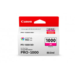 Canon PFI-1000 M mustekasetti Alkuperäinen Magenta