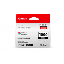 Canon PFI-1000 MBK mustekasetti Alkuperäinen Mattamusta