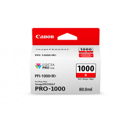Canon PFI-1000 R mustekasetti Alkuperäinen Punainen