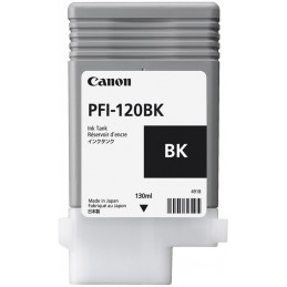 Canon PFI-120BK mustekasetti 1 kpl Alkuperäinen Musta