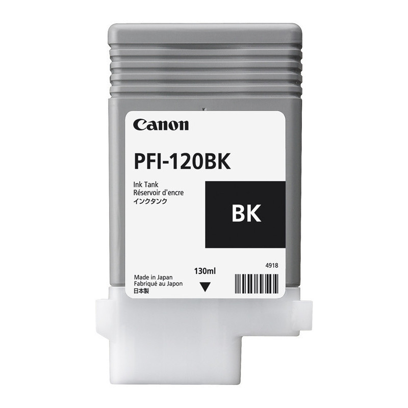 Canon PFI-120BK mustekasetti 1 kpl Alkuperäinen Musta