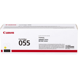 Canon 055 värikasetti 1 kpl Alkuperäinen Keltainen