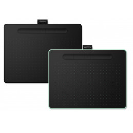Wacom Intuos M Bluetooth piirtopöytä Musta, Vihreä 2540 lpi 216 x 135 mm USB Bluetooth