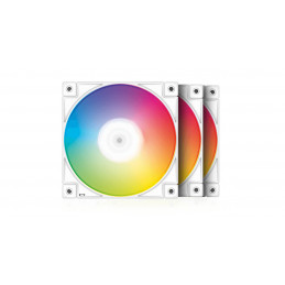 DeepCool FC120-3 IN 1 Tietokonekotelo Tuuletin 12 cm Harmaa, Valkoinen 3 kpl