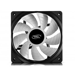 DeepCool RF 120 – 3 in 1 Tietokonekotelo Tuuletin 12 cm Musta 3 kpl