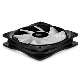 DeepCool RF 120 – 3 in 1 Tietokonekotelo Tuuletin 12 cm Musta 3 kpl