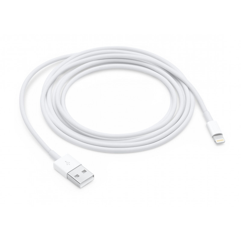 Apple Lightning - USB 2 m Valkoinen