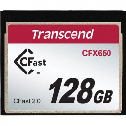 Transcend CFX650 flash-muisti 128 GB CFast 2.0 MLC