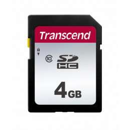 Transcend SDHC 300S 4GB flash-muisti NAND Luokka 10