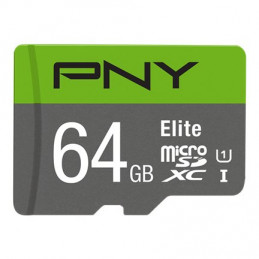 PNY Elite flash-muisti 64 GB MicroSDXC Luokka 10