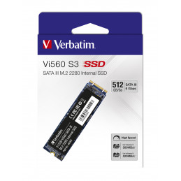 Verbatim 49363 SSD-massamuisti M.2 512 GB