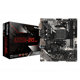 Asrock A320M-DVS R4.0 AMD A320 Kanta AM4 mikro ATX